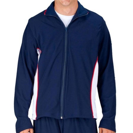 TS12B NAVY WHITE AND TRACKSUIT JACKET