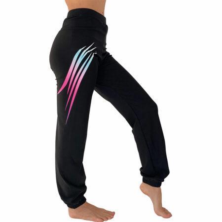 OMBRE ELASTICATED TROUSERS Cuffed Tracksuit Bottoms